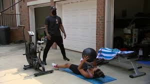 May 4, 2020 february 1, 2020 laurajoli lookingjoligood 1 comment. No Gym No Problem Former Unc Linebacker Kevin Reddick Brings The Gym To You Abc11 Raleigh Durham