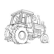 Heb je een toffe boerderij kleurplaat kunnen vinden? Tractors Kleurplaten Leuk Voor Kids