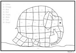 Elmer The Elephant Maths Activities Free Downloadable Elmer The Elephants Math Activities Numbers Kindergarten