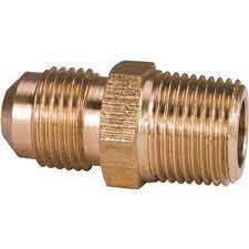 Wadeo 2ft propane regulator hose with propane tank gauge, lp gas regulator for most qcc1 hose and regulator for most lp grill, heater and fire pit table, 3/8'' female flare fitting 4.5 out of 5 stars 191 Proplus Part R48ik Proplus 5 8 In Flare X 3 4 In Mip Brass Flare Long Thread Connector Gas Brass Flare Fittings Home Depot Pro