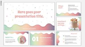I love using your google extension in my teaching slides/materials! Sprinkles Cute Theme For Presentations Slidesmania