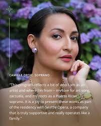 Tonight, Michael J. Hawk and Camille Ortiz present a recital at Tagney  Jones Hall at the Seattle Opera Center. They were named the inaugural  members of @seattleopera's Resident Artists program in August