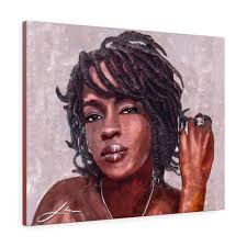 Lauryn Hill Custom Canvas Portrait