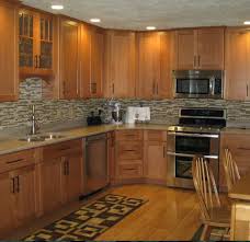 Corner Drawers Contemporary Oak Kitchen Oak Kitchen Cabinets Kitchen Colors