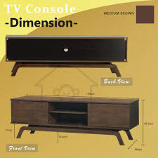 The main console was white and we used yellow as a contrast. T Living Solid Wood Tv Console Chest Of Drawers Tv Cabinet Tv Rack Tv Stand Tv Console Media Storage Cabinet Drawer Shopee Malaysia