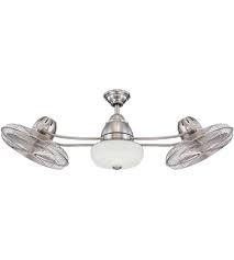 An existing wall dimmer switch must be replaced with a single on/off wall switch before installing a hunter fan to ensure consistent power flow from the switch to the fan. 48 Dual Head Ceiling Fan W Blades Light Kit Pd8z Galleria