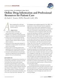 If you attended the live ce activity that was held on october 22, 2020 and received ce credit (i.e. Online Drug Information And Professional Resources For Cecity