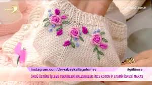 Zuhal In Elisi Dunyasi12 Orgu Tig Isleri Elde Nakis