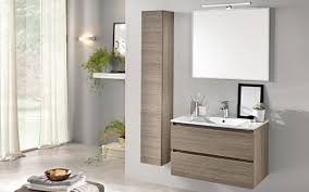 Componibile Bagno Effetto Rovere Grigio Misure 81x46x53 Cm Arredo Bagno Sospesa Aa3m