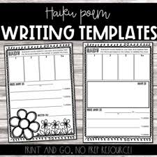 But it should be detailed enough to include what problem your product or service solves, as well as your target demographic and how you pl. Haiku Template Worksheets Teaching Resources Tpt