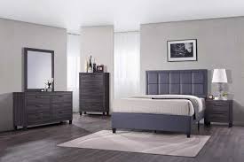 Gray stain wood is purposefully brushed or scraped off for a distressed look; Light Versus Dark Themed Bedroom Furniture