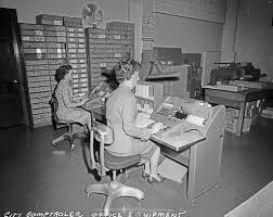 Comptroller S Office Employees 1960 Jobs For Women Mid Century Modern Office 50 Years