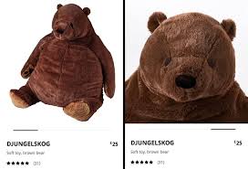 Ikea Released An Adorable Plush Bear And People Are Losing Their Minds Over It Bear Plush Teddy Bear Names Baby Panda Bears
