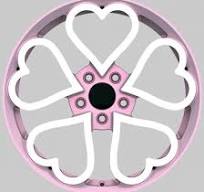 vw lamando wheels love spoke pink rims suppliers,vw lamando ...