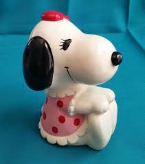 Peanuts Belle Bank Peanuts Snoopy Sister Belle Bank Vintage Snoopy Handmade Gift Item Cow Decor