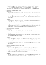 Trivago menerbitkan daftar peringkat tujuan wisata atau liburan yang paling populer di indonesia secara berkala. Https Www Idx Co Id Staticdata Newsandannouncement Announcementstock From Erep 201905 E7a7e736ad E308fc36a1 Pdf