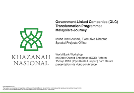 Asean potash public mining co. Government Linked Companies Glc Transformation Programme Malaysia S Journey Mohd Izani Ashari Executive Director Special Projects Office Ppt Download