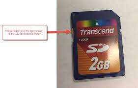 Make sure the lock switch is slid up (unlock position). Can Not Write To This Sd Card During Downloading Asellertool Scoutly And Turbolister User Guide 1