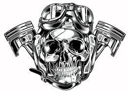 T Shirt Design For Harley Davidson Usacopyright Harley Davidson C 2012 Skull Biker Art Skull Art