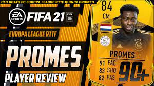 Here is the loading screen that players will see on the fifa 21 ultimate team game mode, on xbox one, ps4 and pc. 84 90 Quincy Promes Europa League Road To The Final Rttf Fifa 21 Ultimate Team Card Player Review Youtube