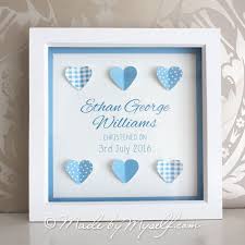 Free delivery and returns on ebay plus items for plus members. Personalised Christening Gift Baby Boy Framed Hearts Baby Box Frame Ideas Christening Gifts Box Frame Art