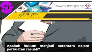 Selain daripada hukuman berdasarkan sivil, hukum islam juga ada memperuntukkan hukuman bagi kesalahan rasuah dan kesalahan yang bersangkut paut dengannya iaitu melalui hukuman ta'zir. Pejabat Mufti Wilayah Persekutuan Al Kafi 711 Apakah Hukum Menjadi Perantara Dalam Perbuatan Rasuah