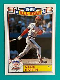 Get trading cards products like topps now, match attax, ufc cards, and wacky packages from a leading sports card and entertainment card creator at topps.com 1988 Ozzie Smith 16 All Star Value 0 99 8 50 Mavin