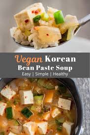 Vegan Korean Miso Soup Korean Soybean Paste Soup My Eclectic Bites Recipe Miso Soup Korean Soup Recipes Vegetarian Recipes