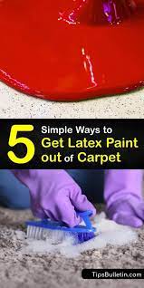 Maybe you would like to learn more about one of these? 5 Simple Ways To Get Latex Paint Out Of Carpet