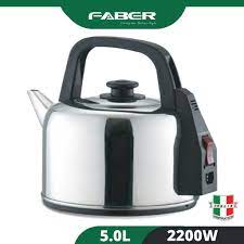 Walau bagaimanapun, terdapat banyak cara untuk menyediakan makanan lazat hanya dengan cerek elektrik. Faber 5 0l Automatic Electric Kettle Fk 5005 Cerek Air Masak Elektrik Shopee Malaysia