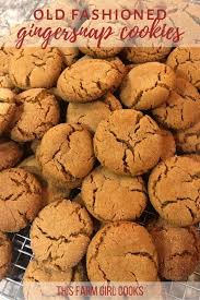 Grandma S Old Fashioned Ginger Snap Cookies Recipe Ginger Snap Cookies Ginger Snap Cookies Recipe Gingersnap Cookies Crispy