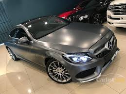 Mercedes C Class Coupe Matte Grey