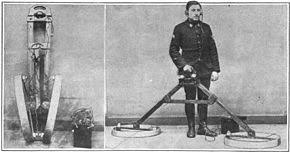 It weighs around 1 pounds. Metal Detector Wikipedia
