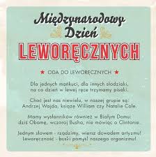 Prognoza pogody od pogoda 33. 13 Sierpnia Miedzynarodowy Dzien Leworecznych Sprawdz Co O Nich Wiesz Glos Wielkopolski