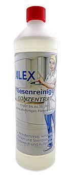 Glasierte oder versiegelte fliesen sind wie gesagt sehr auch bei der verwendung stark alkalischer reiniger ist höchste vorsicht geboten. Alex Fliesenreiniger Konzentrat 1l Ergibt Ca 35 Liter