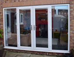 New Made To Measure White Upvc French Doors And Sidelights Satin Silver Handles Amp Aluminiu French Doors Exterior French Doors Patio Double Patio Doors