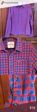 Whatever you're shopping for, we've got it. Hollister Soft Flannel Button Down Soft Flannel Flannel Blue Checkered