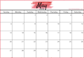 Want To Print Or Download A May 2018 Calendar Pink Color Here You Can Download Or Print Differ Monthly Calendar Template Calendar Template Calendar Printables