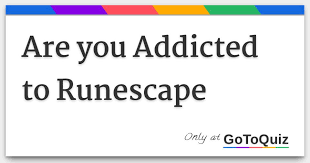 Every time you play fto's daily trivia game, a piece of plastic is removed from the ocean. Are You Addicted To Runescape
