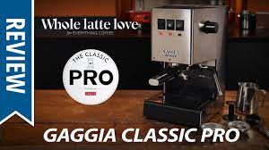 We did not find results for: Gaggia Classic Pro Semi Automatic Espresso Machine Whole Latte Love