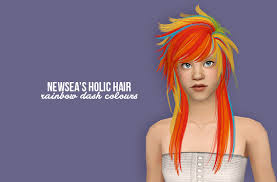 Then, when you're ready, wash out, blow dry and style to purple perfection. Poppet Newsea S Holic In Rainbow Dash Colours As