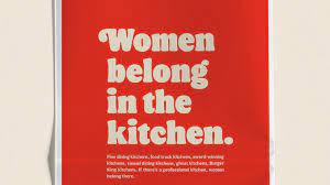 The burger purveyor went on to note the dearth of female chefs and framed its scholarships as a way to increase the number of women in the profession. Burger King Deletes Women Belong In The Kitchen Tweet