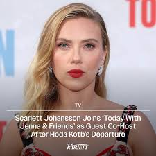 Scarlett Johansson will appear as a guest co-host