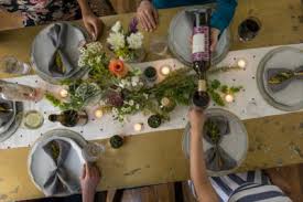 This easy dinner party setup is beautiful and full of summer bounty, but there's minimal work and a lot can be done. Summer Entertaining Ideas For Dinner Parties Ava Grace Vineyards