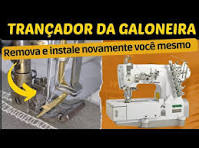 COSTURA REBATIDA COM PONTO DE COBERTURA. OU SERIA TRANÇADOR ...