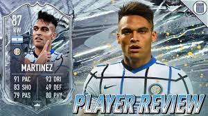 Fifa 21 martinez review, 84 lautaro martinez player review, fifa 21 ultimate team. Left Footed Lautaro 87 Freeze Lautaro Martinez Player Review Fifa 21 Ultimate Team Youtube