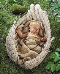 Pin By Jes Sale On Props Angel Statues Baby Angel Angel Garden Statues