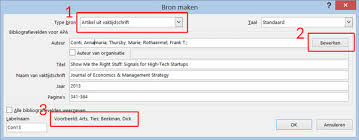 Handleiding Bronvermelding Met Word