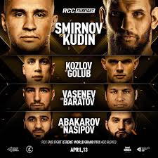 Live Combat Sport Schedule: 4/10