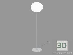 Available in a new black or silver finish. 3d Model Floor Lamp Glo Ball Floor 3 24231 3dlancer Net